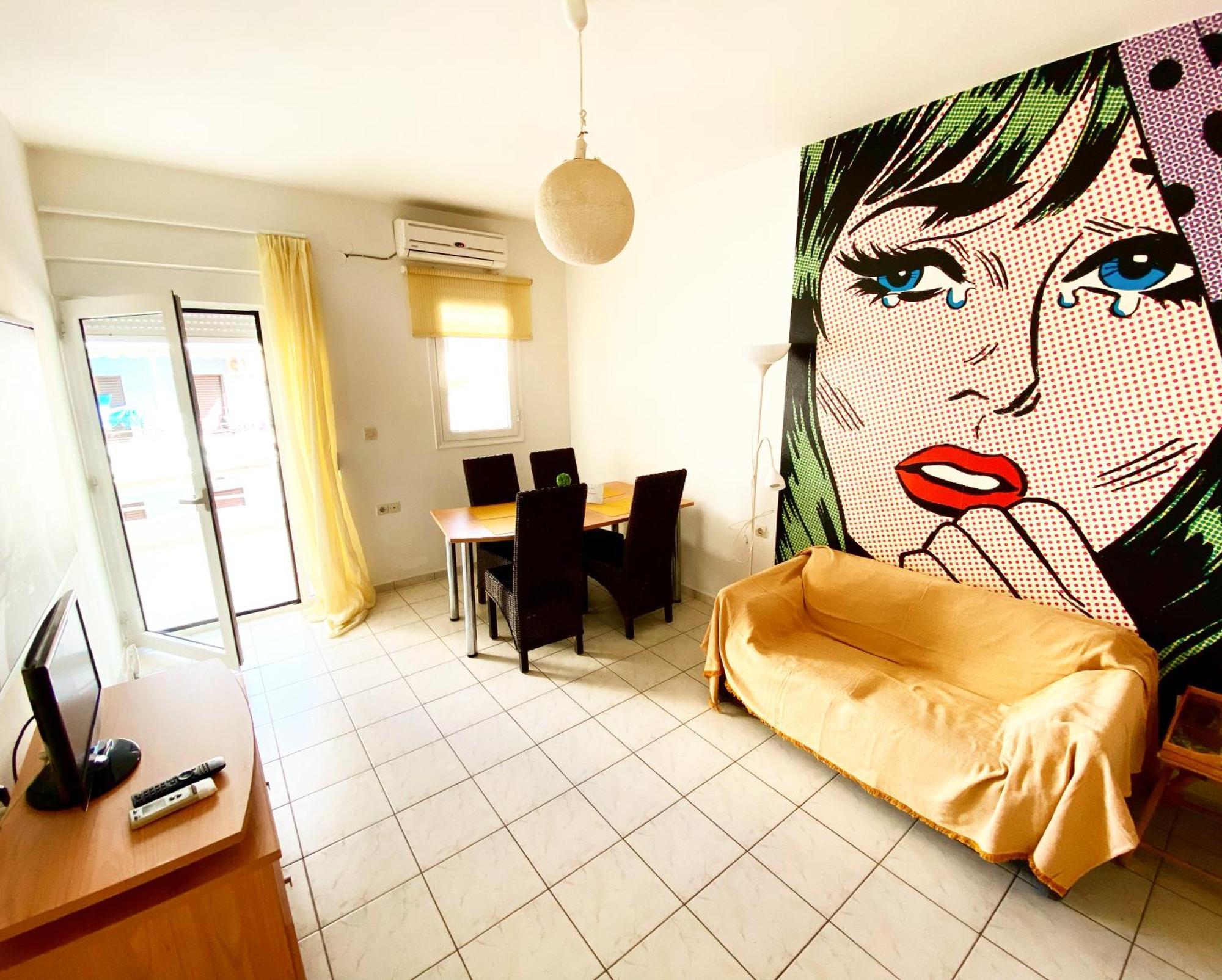 Korona Beach Apartments I Rethimno Eksteriør billede
